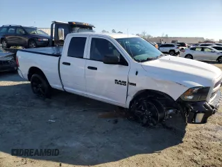 2018 Ram 1500 Tradesman with VIN 1C6RR6FT4JS280147, listed as a Copart auction lot 83537694 with 59,298 mi miles and Salvage title. Bid and sale history available at DreamBid. Image 4.