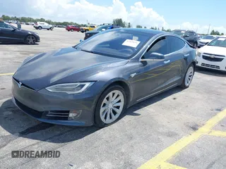 2016 Tesla Model S 70 with VIN 5YJSA1E16GF156312, listed as a IAAI auction lot 42469451 with 90,317 mi miles and . Bid and sale history available at DreamBid. Image 2.