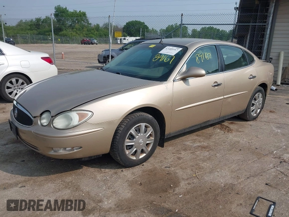 2005 Buick LaCrosse CX with VIN 2G4WC532751273312, listed as a IAAI auction lot 42489167 with 98,541 mi miles and . Bid and sale history available at DreamBid. Image 17.