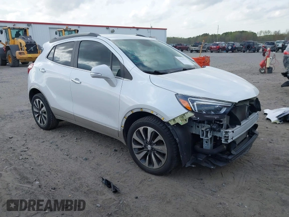 2017 Buick Encore Essence with VIN KL4CJCSBXHB032409, listed as a IAAI auction lot 41899826 with 47,597 mi miles and . Bid and sale history available at carsss.com. Image 1.