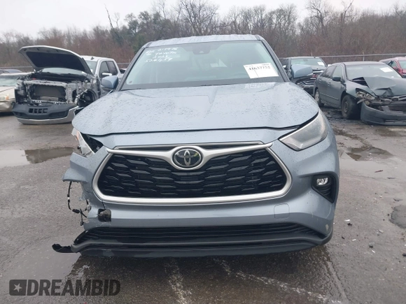 2023 Toyota Highlander L with VIN 5TDKDRAH8PS524459, listed as a IAAI auction lot 41637752 with 10,156 mi miles and . Bid and sale history available at DreamBid. Image 12.