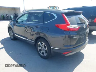 2019 Honda CR-V EX with VIN 5J6RW1H5XKA044056, listed as a IAAI auction lot 41856217 with 92,552 mi miles. Bid and sale history available at carsss.com. Image 3.