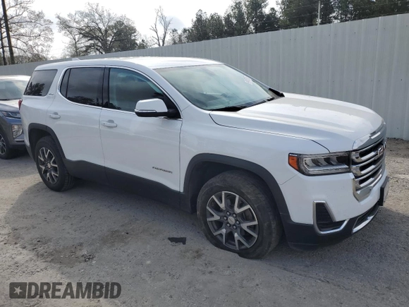 2020 GMC Acadia SLE with VIN 1GKKNKLSXLZ108231, listed as a Copart auction lot 48407635 with 104,141 mi miles and Salvage Title. Bid and sale history available at carsss.com. Image 4.