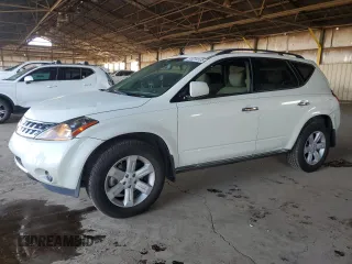 2007 Nissan Murano S with VIN JN8AZ08T27W502366, listed as a Copart auction lot 51019105 with 70,502 mi miles and Salvage Title. Bid and sale history available at carsss.com. Image 1.