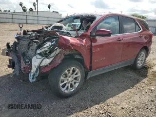 2021 Chevrolet Equinox LT with VIN 2GNAXKEV6M6133009, listed as a Copart auction lot 79895364 with 52,996 mi miles and Salvage Title. Bid and sale history available at carsss.com. Image 1.