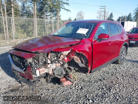 2018 Mazda CX-5 Touring with VIN JM3KFBCM8J0472991, listed as a IAAI auction lot 41959737 with 82,843 mi miles. Bid and sale history available at carsss.com. Image 19.