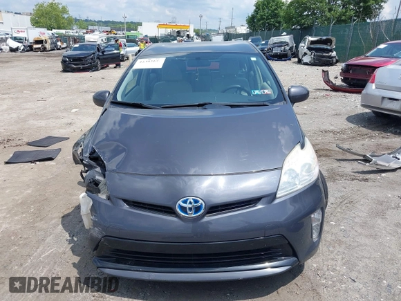 2014 Toyota Prius Four with VIN JTDKN3DUXE0368475, listed as a IAAI auction lot 42393101 with 186,108 mi miles and . Bid and sale history available at DreamBid. Image 13.