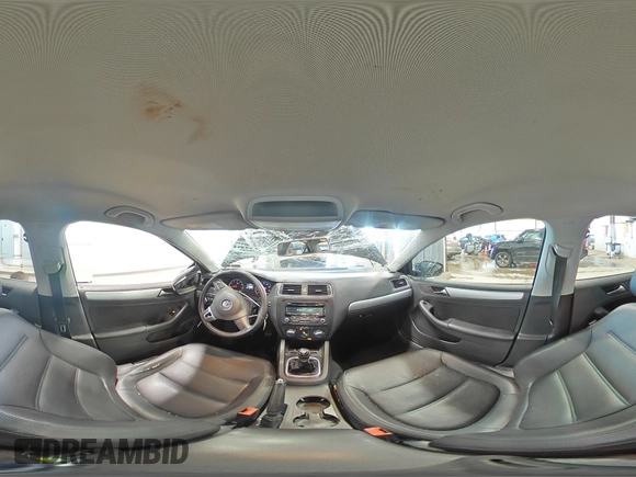 2013 Volkswagen Jetta SE with VIN 3VWBX7AJ2DM433307, listed as a Copart auction lot 56095105 with 247,383 mi miles and Salvage title. Bid and sale history available at DreamBid. Image 14.