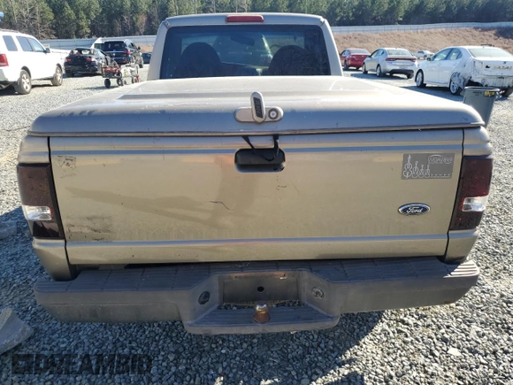 2003 Ford Ranger XL with VIN 1FTYR10D53PA62295, listed as a Copart auction lot 49323375 with 214,131 mi miles and Salvage Title. Bid and sale history available at DreamBid. Image 6.