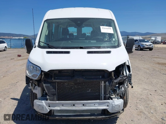 2022 Ford Transit Passenger XL with VIN 1FBAX2C83NKA19834, listed as a IAAI auction lot 42616998 with 49,880 mi miles and . Bid and sale history available at DreamBid. Image 13.