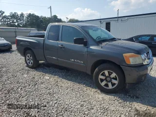 2010 Nissan Titan SE with VIN 1N6BA0CH1AN313499, listed as a Copart auction lot 62477765 with 278,652 mi miles and Salvage title. Bid and sale history available at DreamBid. Image 4.