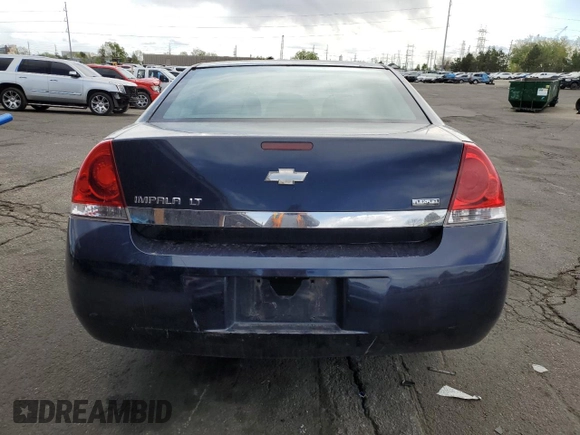 2011 Chevrolet Impala LT Fleet with VIN 2G1WG5EK5B1114850, listed as a Copart auction lot 54451665 with 193,643 mi miles and Non repairable. Bid and sale history available at DreamBid. Image 6.