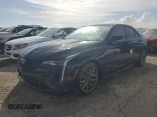 2023 Cadillac CT4-V Blackwing with VIN 1G6DL5RP2P0460117, listed as a Copart auction lot 75218744 with 5,623 mi miles and Non Repairable. Bid and sale history available at DreamBid. Image 1.