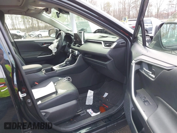 2023 Toyota RAV4 Hybrid XLE Premium with VIN JTMB6RFV5PD115565, listed as a IAAI auction lot 41787098 with 13,386 mi miles. Bid and sale history available at carsss.com. Image 5.