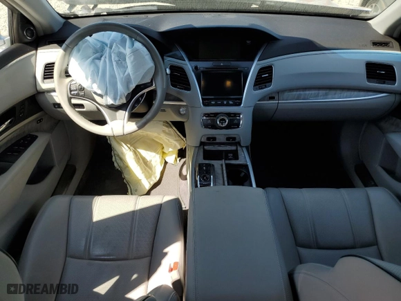 2020 Acura RLX Tech Pkg with VIN JH4KC1F5XLC000601, listed as a Copart auction lot 72119534 with 0 mi miles and Salvage Title. Bid and sale history available at carsss.com. Image 8.