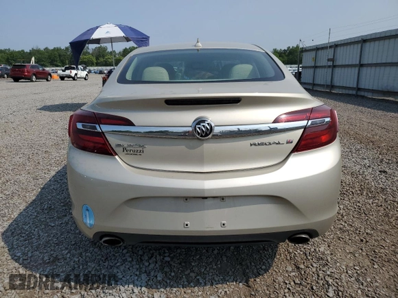 2014 Buick Regal with VIN 2G4GK5EX8E9182311, listed as a Copart auction lot 59602125 with 98,860 mi miles and Salvage title. Bid and sale history available at DreamBid. Image 6.