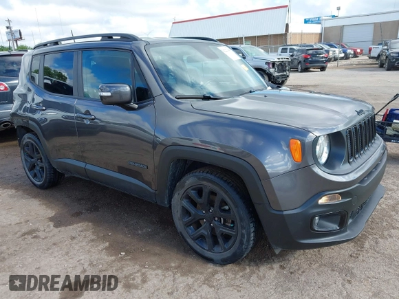 2018 Jeep Renegade Latitude with VIN ZACCJABB2JPH96664, listed as a IAAI auction lot 42221060 with 23,499 mi miles and . Bid and sale history available at DreamBid. Image 1.