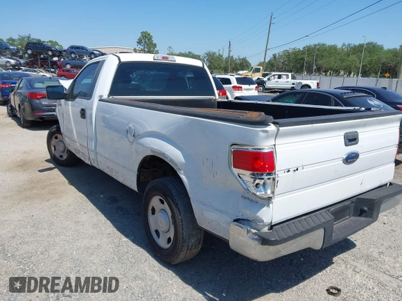 2009 Ford F-150 XL with VIN 1FTRF12W79KC14353, listed as a IAAI auction lot 42001571 with 224,190 mi miles and . Bid and sale history available at carsss.com. Image 3.