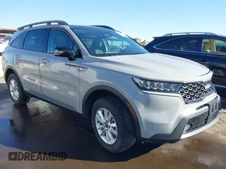 2023 Kia Sorento X-Line EX with VIN 5XYRHDLF8PG164429, listed as a IAAI auction lot 41354821 with 32,220 mi miles. Bid and sale history available at carsss.com. Image 1.