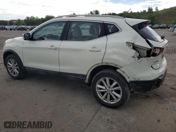 2017 Nissan Rogue SV with VIN JN1BJ1CP5HW010989, listed as a Copart auction lot 59119805 with 82,632 mi miles and Salvage title. Bid and sale history available at DreamBid. Image 2.