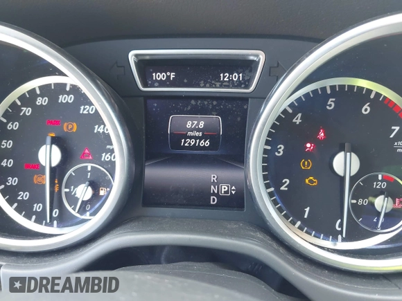 2014 Mercedes-Benz GL 450 with VIN 4JGDF7CE4EA348588, listed as a IAAI auction lot 42601136 with 129,166 mi miles and . Bid and sale history available at DreamBid. Image 7.