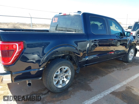 2023 Ford F-150 XL with VIN 1FTEW1C81PKE14835, listed as a IAAI auction lot 41502717 with 47,969 mi miles and . Bid and sale history available at DreamBid. Image 13.