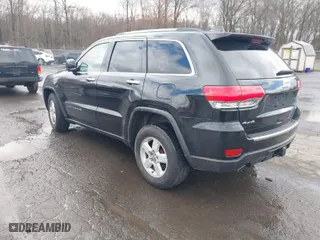 2014 Jeep Grand Cherokee Limited with VIN 1C4RJFBG2EC479268, listed as a IAAI auction lot 41992633 with 124,629 mi miles. Bid and sale history available at carsss.com. Image 3.
