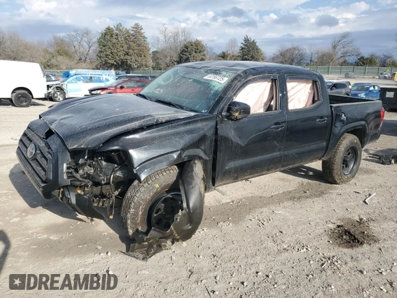 2023 Toyota Tacoma SR with VIN 3TMCZ5ANXPM607248, listed as a Copart auction lot 44156725 with 30,595 mi miles and Salvage title. Bid and sale history available at DreamBid. Image 1.