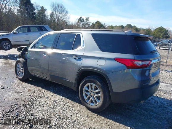 2021 Chevrolet Traverse LT Cloth with VIN 1GNERGKW9MJ210996, listed as a IAAI auction lot 41439953 with 52,099 mi miles. Bid and sale history available at carsss.com. Image 3.