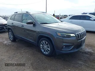 2019 Jeep Cherokee Latitude Plus with VIN 1C4PJLLB4KD403310, listed as a IAAI auction lot 41691832 with 72,398 mi miles. Bid and sale history available at carsss.com. Image 1.