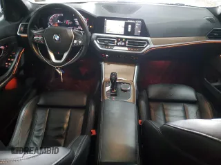 2020 BMW 3 Series 330i xDrive with VIN WBA5R7C00LFH77098, listed as a Copart auction lot 44595615 with 84,446 mi miles and Salvage Title. Bid and sale history available at DreamBid. Image 8.