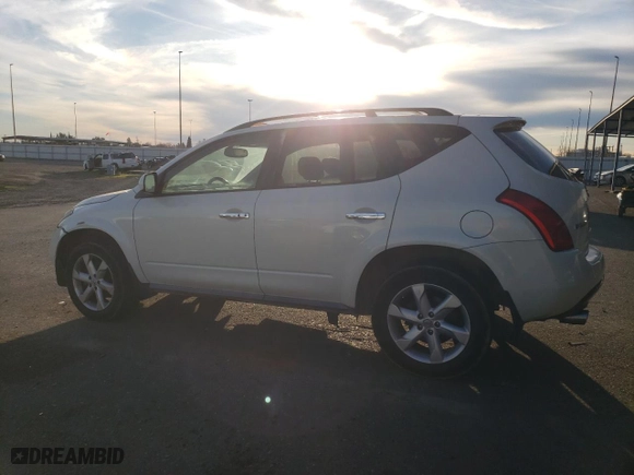 2005 Nissan Murano SL with VIN JN8AZ08TX5W326129, listed as a Copart auction lot 46296765 with 142,980 mi miles and Salvage Title. Bid and sale history available at carsss.com. Image 2.