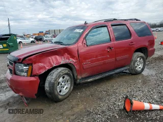 2013 Chevrolet Tahoe LT with VIN 1GNSKBE0XDR260521, listed as a Copart auction lot 50777665 with 169,981 mi miles and Salvage Title. Bid and sale history available at DreamBid. Image 1.