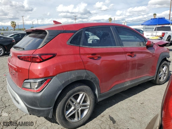 2022 Hyundai Kona SE with VIN KM8K22ABXNU796685, listed as a Copart auction lot 51304955 with 20,708 mi miles and Clean Title. Bid and sale history available at carsss.com. Image 3.