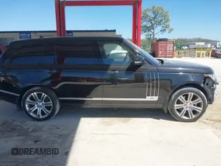 2016 Land Rover Range Rover with VIN SALGW3EF9GA277982, listed as a IAAI auction lot 41782847 with 81,277 mi miles and . Bid and sale history available at DreamBid. Image 13.