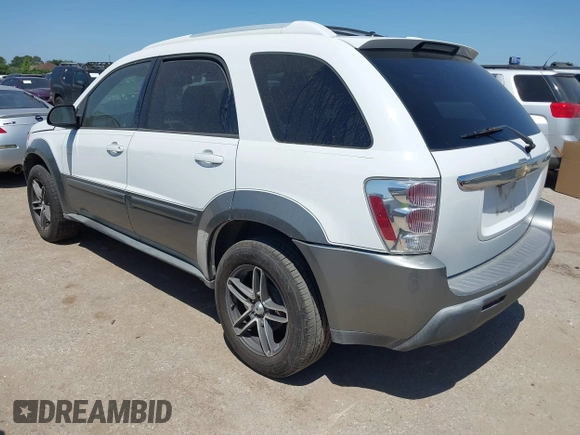 2005 Chevrolet Equinox LT with VIN 2CNDL63F956162618, listed as a IAAI auction lot 41999585 with 91,823 mi miles. Bid and sale history available at carsss.com. Image 3.