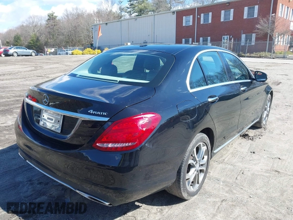 2015 Mercedes-Benz C 300 Luxury with VIN 55SWF4KB7FU002464, listed as a IAAI auction lot 41832373 with 88,000 mi miles and . Bid and sale history available at DreamBid. Image 4.
