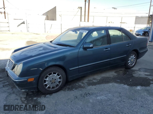 2001 Mercedes-Benz E-Class with VIN WDBJF65J81B351041, listed as a Copart auction lot 80555014 with 172,091 mi miles and Clean Title. Bid and sale history available at carsss.com. Image 1.