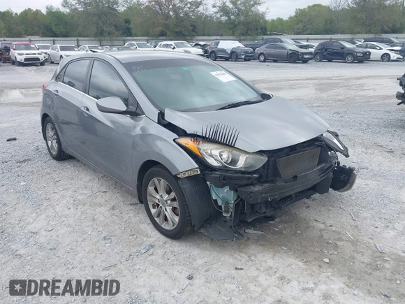 2013 Hyundai Elantra GT with VIN KMHD35LE8DU033254, listed as a IAAI auction lot 41956469 with 98,484 mi miles. Bid and sale history available at carsss.com. Image 1.