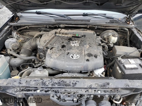 2014 Toyota Tacoma PreRunner with VIN 5TFJU4GN0EX051756, listed as a Copart auction lot 46034355 with 224,700 mi miles and Salvage Title. Bid and sale history available at carsss.com. Image 11.