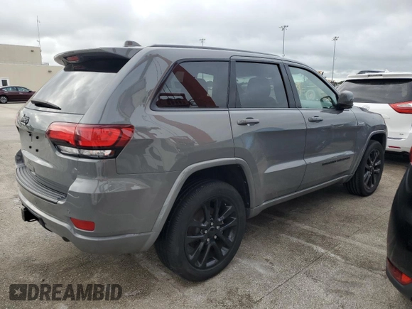 2022 Jeep Grand Cherokee WK Laredo X with VIN 1C4RJEAG4NC155170, listed as a Copart auction lot 74823154 with 0 mi miles and Non Repairable. Bid and sale history available at carsss.com. Image 3.