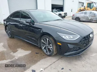 2021 Hyundai Sonata SEL Plus with VIN 5NPEJ4J25MH107242, listed as a IAAI auction lot 39029018 with 48,160 mi miles and . Bid and sale history available at DreamBid. Image 1.