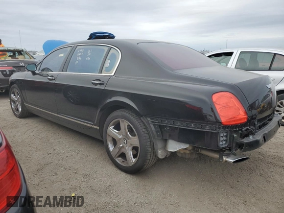 2007 Bentley Flying Spur z VIN SCBBR93W478044844, wystawiony jako Copart lot #76702824 z przebiegiem 56 500 mil mil oraz Szkoda całkowita • Salvage title. Historia ofert i sprzedaży dostępna na DreamBid. Obrazek 2.
