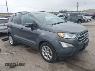 2021 Ford EcoSport SE z VIN MAJ3S2GE0MC412465, wystawiony jako IAAI lot #41899486 z przebiegiem 76 681 mil mil oraz . Historia ofert i sprzedaży dostępna na DreamBid. Obrazek 1.
