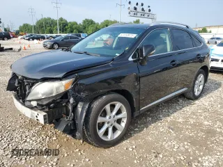 2011 Lexus RX 350 with VIN 2T2BK1BA9BC093202, listed as a Copart auction lot 62410975 with 131,984 mi miles and Salvage title. Bid and sale history available at DreamBid. Image 1.