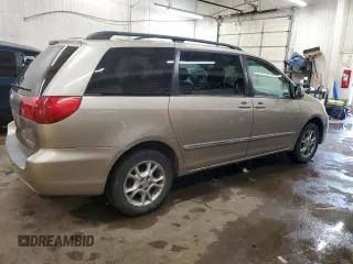 2006 Toyota Sienna XLE with VIN 5TDBA22C46S071880, listed as a Copart auction lot 48380305 with 168,152 mi miles and Salvage Title. Bid and sale history available at carsss.com. Image 3.
