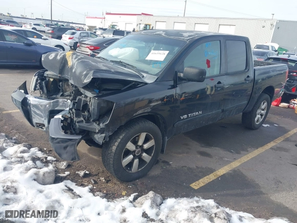 2010 Nissan Titan SE with VIN 1N6AA0EC7AN302682, listed as a IAAI auction lot 41619128 with 181,486 mi miles. Bid and sale history available at carsss.com. Image 17.