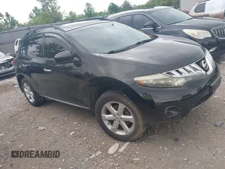 2009 Nissan Murano SL with VIN JN8AZ18W49W117314, listed as a IAAI auction lot 42263435 with 223,127 mi miles and . Bid and sale history available at DreamBid. Image 1.