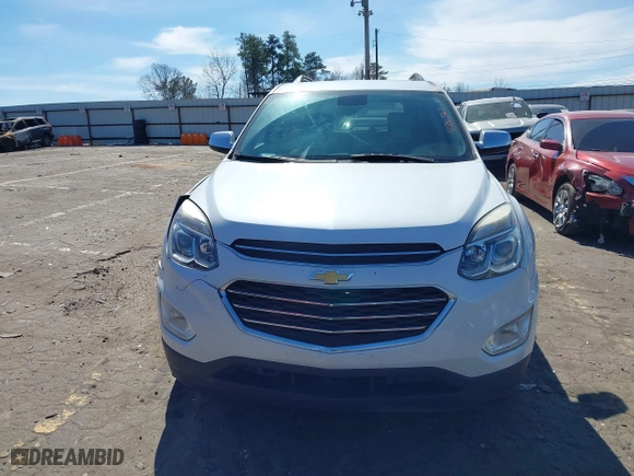 2016 Chevrolet Equinox LTZ with VIN 2GNALDEKXG6277406, listed as a IAAI auction lot 41710843 with 97,217 mi miles. Bid and sale history available at carsss.com. Image 12.