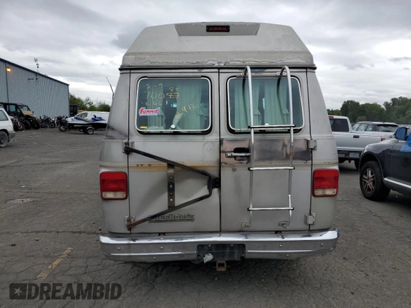 1992 Chevrolet Chevy Van с VIN 1GBEG25K2N7130047, выставлен на аукционе Copart как лот 68682724 с пробегом 143 585 миль миль и Списание • Salvage title. История ставок и продаж доступна на DreamBid. Изображение 6.